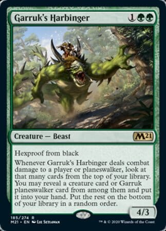 Garruk's Harbinger [Core Set 2021] MTG Single Magic: The Gathering  | Multizone: Comics And Games