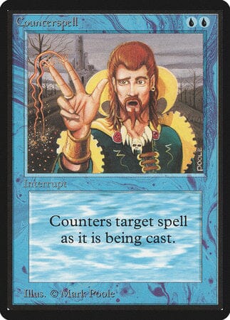 Counterspell [Limited Edition Beta] MTG Single Magic: The Gathering  | Multizone: Comics And Games