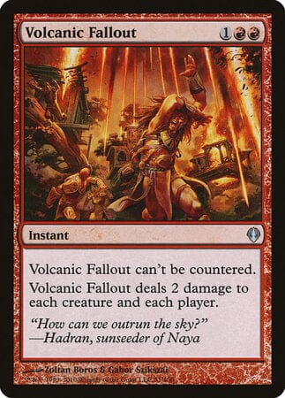 Volcanic Fallout [Archenemy] MTG Single Magic: The Gathering  | Multizone: Comics And Games