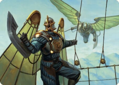 Air Marshal Art Card [The Brothers' War Art Series] MTG Single Magic: The Gathering  | Multizone: Comics And Games