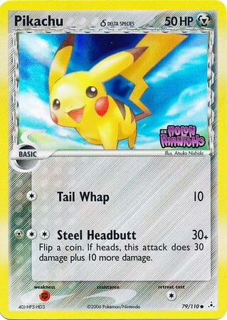 Pikachu (79/110) (Delta Species) (Stamped) [EX: Holon Phantoms] Pokemon Single Pokémon  | Multizone: Comics And Games