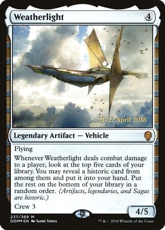 Weatherlight [Dominaria Promos] MTG Single Magic: The Gathering  | Multizone: Comics And Games