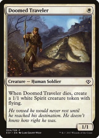 Doomed Traveler [Archenemy: Nicol Bolas] MTG Single Magic: The Gathering  | Multizone: Comics And Games
