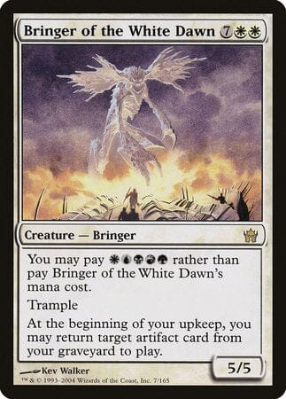Bringer of the White Dawn [Fifth Dawn] MTG Single Magic: The Gathering  | Multizone: Comics And Games
