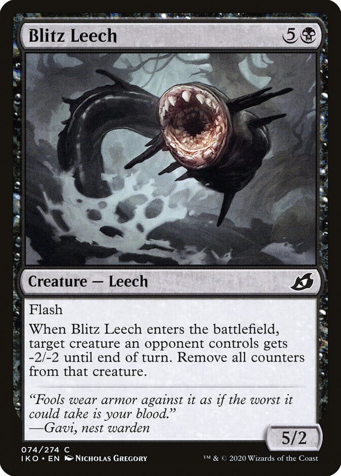 Blitz Leech [Ikoria: Lair of Behemoths] MTG Single Magic: The Gathering  | Multizone: Comics And Games