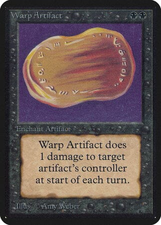 Warp Artifact [Limited Edition Alpha] MTG Single Magic: The Gathering  | Multizone: Comics And Games