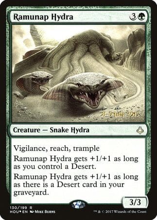 Ramunap Hydra [Hour of Devastation Promos] MTG Single Magic: The Gathering  | Multizone: Comics And Games