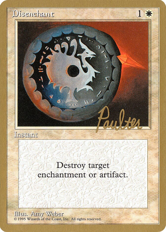 Disenchant (Preston Poulter) [Pro Tour Collector Set] MTG Single Magic: The Gathering  | Multizone: Comics And Games
