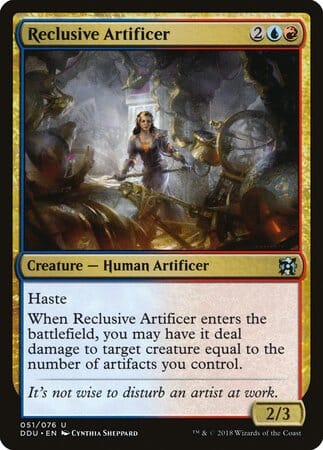 Reclusive Artificer [Duel Decks: Elves vs. Inventors] MTG Single Magic: The Gathering  | Multizone: Comics And Games
