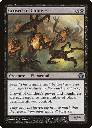 Crowd of Cinders [Duels of the Planeswalkers] MTG Single Magic: The Gathering  | Multizone: Comics And Games