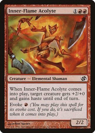 Inner-Flame Acolyte [Duel Decks: Jace vs. Chandra] MTG Single Magic: The Gathering  | Multizone: Comics And Games