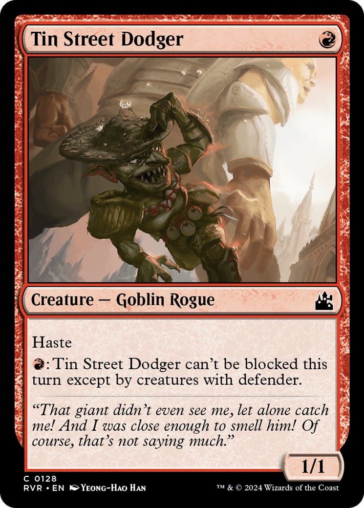 Tin Street Dodger [Ravnica Remastered] MTG Single Magic: The Gathering  | Multizone: Comics And Games