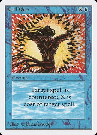 Spell Blast [Unlimited Edition] MTG Single Magic: The Gathering  | Multizone: Comics And Games