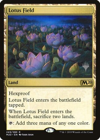 Lotus Field [Core Set 2020 Promos] MTG Single Magic: The Gathering  | Multizone: Comics And Games