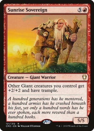 Sunrise Sovereign [Commander Anthology Volume II] MTG Single Magic: The Gathering  | Multizone: Comics And Games