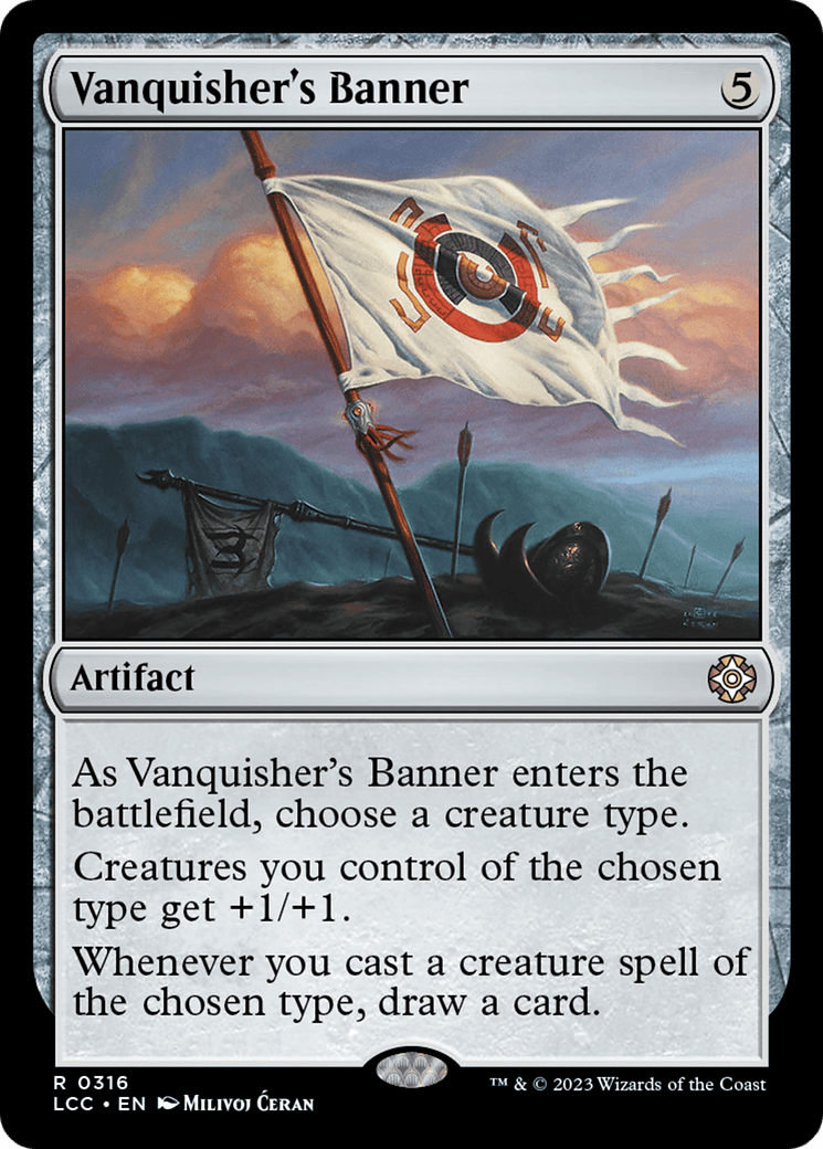 Vanquisher's Banner [The Lost Caverns of Ixalan Commander] MTG Single Magic: The Gathering  | Multizone: Comics And Games