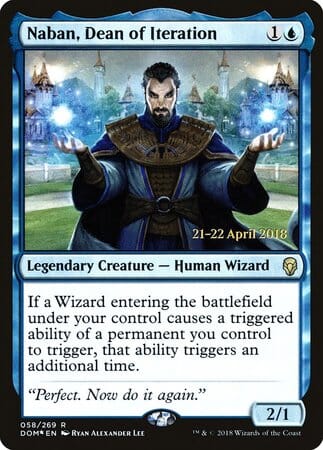 Naban, Dean of Iteration [Dominaria Promos] MTG Single Magic: The Gathering  | Multizone: Comics And Games