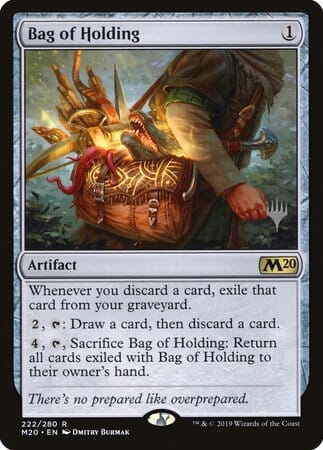 Bag of Holding [Core Set 2020 Promos] MTG Single Magic: The Gathering  | Multizone: Comics And Games