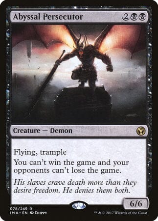 Abyssal Persecutor [Iconic Masters] MTG Single Magic: The Gathering  | Multizone: Comics And Games