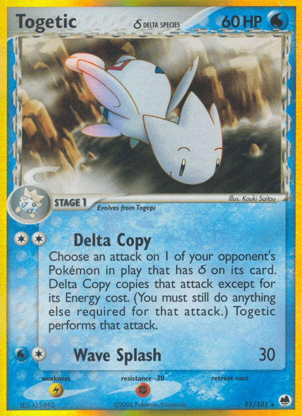 Togetic (11/101) (Delta Species) [EX: Dragon Frontiers] Pokemon Single Pokémon  | Multizone: Comics And Games