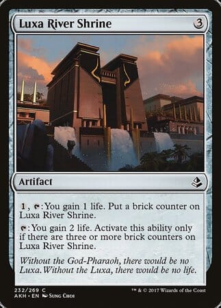 Luxa River Shrine [Amonkhet] MTG Single Magic: The Gathering  | Multizone: Comics And Games