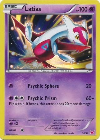 Latias (30/30) [XY: Trainer Kit 2 - Latias] Pokemon Single Pokémon  | Multizone: Comics And Games