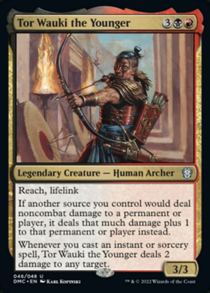 Tor Wauki the Younger [Dominaria United Commander] MTG Single Magic: The Gathering  | Multizone: Comics And Games