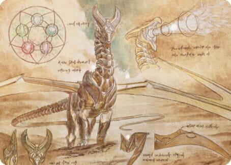 Ramos, Dragon Engine Art Card [The Brothers' War Art Series] MTG Single Magic: The Gathering  | Multizone: Comics And Games