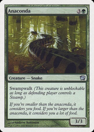 Anaconda [Ninth Edition] MTG Single Magic: The Gathering  | Multizone: Comics And Games