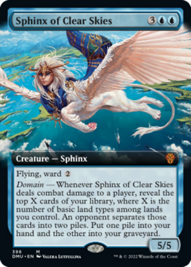 Sphinx of Clear Skies (Extended Art) [Dominaria United] | Multizone: Comics And Games