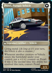 Prowl, Stoic Strategist // Prowl, Pursuit Vehicle [Universes Beyond: Transformers] MTG Single Magic: The Gathering  | Multizone: Comics And Games