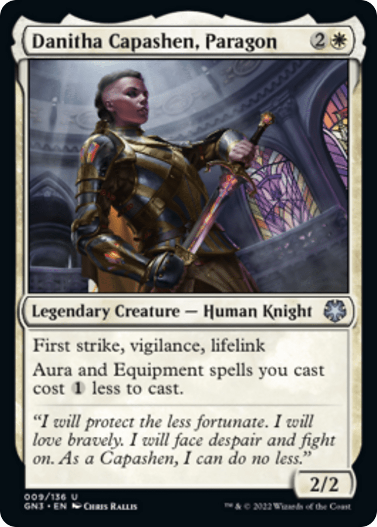 Danitha Capashen, Paragon [Game Night: Free-for-All] MTG Single Magic: The Gathering  | Multizone: Comics And Games