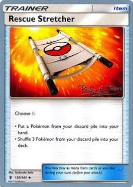 Rescue Stretcher (130/145) (Dragones y Sombras - Pedro Eugenio Torres) [World Championships 2018] Pokemon Single Pokémon  | Multizone: Comics And Games