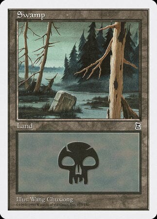 Swamp (173) [Portal Three Kingdoms] MTG Single Magic: The Gathering  | Multizone: Comics And Games