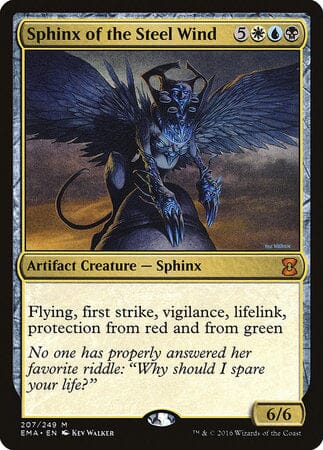 Sphinx of the Steel Wind [Eternal Masters] MTG Single Magic: The Gathering  | Multizone: Comics And Games