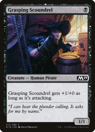 Grasping Scoundrel [Core Set 2019] MTG Single Magic: The Gathering  | Multizone: Comics And Games