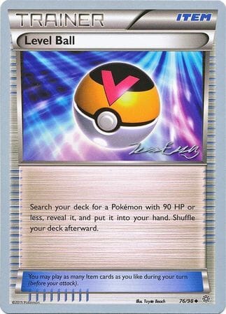 Level Ball (76/98) (Bebe - Jesper Eriksen) [World Championships 2016] Pokemon Single Pokémon  | Multizone: Comics And Games