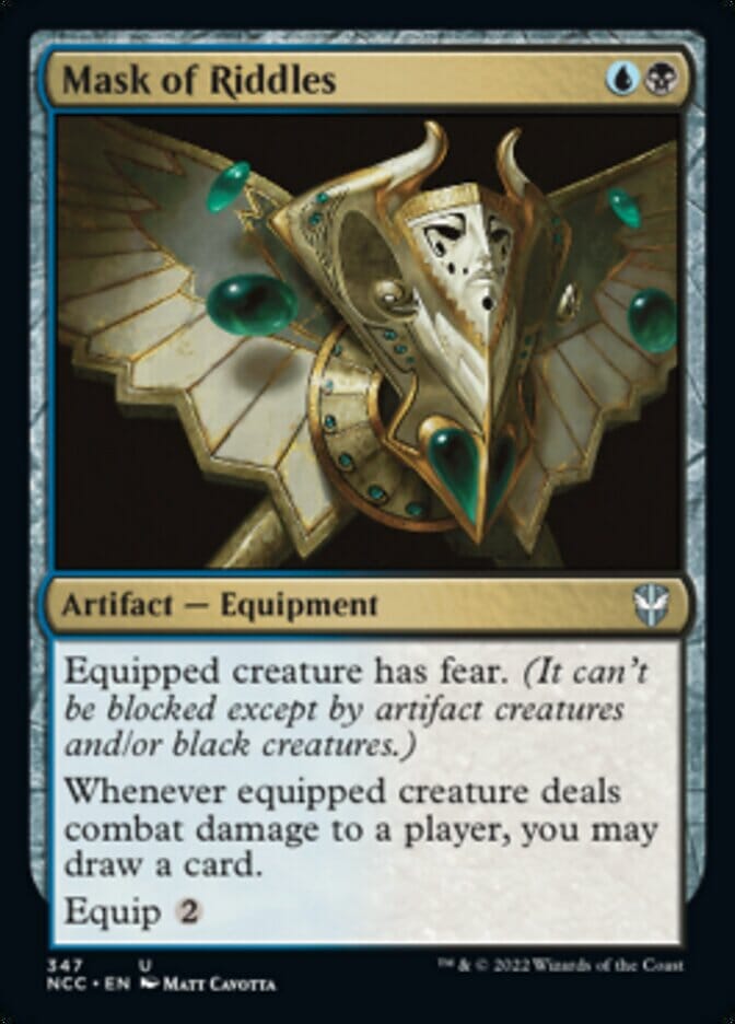 Mask of Riddles [Streets of New Capenna Commander] MTG Single Magic: The Gathering  | Multizone: Comics And Games