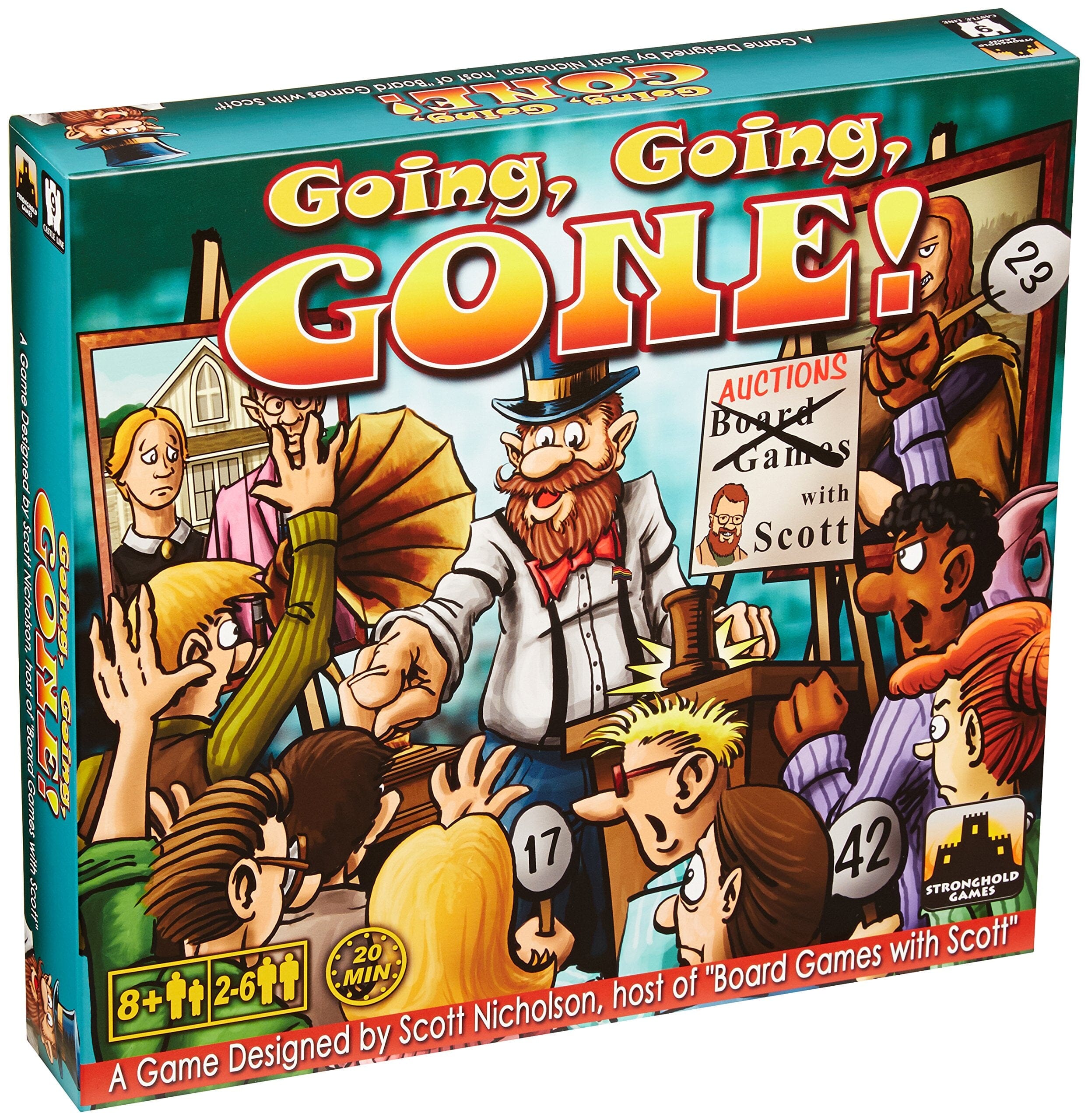 Going, Going, Gone Board game Multizone  | Multizone: Comics And Games