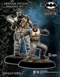 ARKHAM ASYLUM INMATES SET I Batman Miniature Game Knight Models  | Multizone: Comics And Games