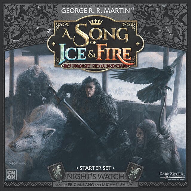 A Song of Ice & Fire: Nights Watch Starter Set Miniatures Multizone  | Multizone: Comics And Games