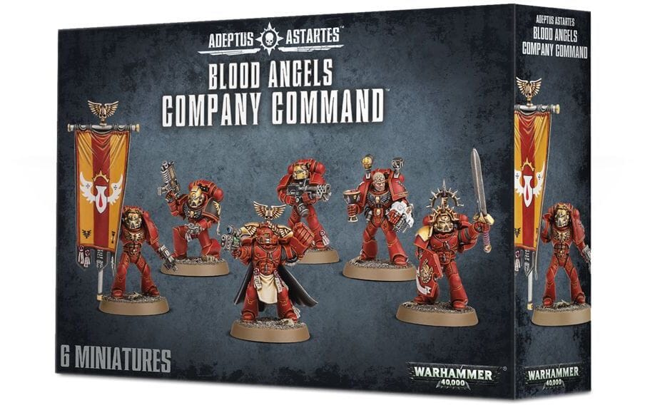 Blood Angels Command Squad Warhammer 40k Games Workshop  | Multizone: Comics And Games
