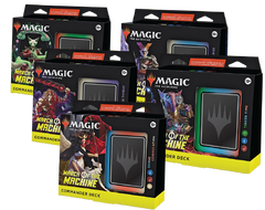 March of the machines - MOM Magic The Gathering WOTC Commander Deck - Set of All 5  | Multizone: Comics And Games
