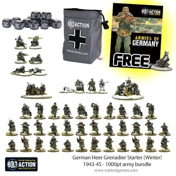 Blitzkrieg! German Heer Starter Army Bolt Action Warlord Games  | Multizone: Comics And Games