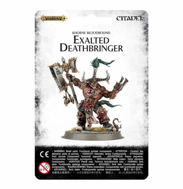 Exalted Deathbringer with Ruinous Axe Miniatures|Figurines Games Workshop  | Multizone: Comics And Games
