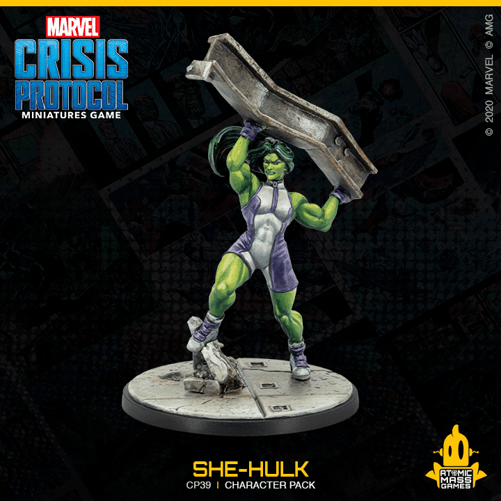 Marvel Crisis Protocol: She Hulk Atomic Mass Games  | Multizone: Comics And Games