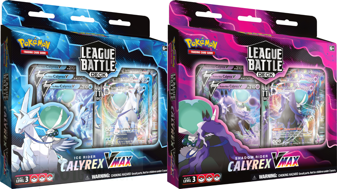 Calyrex Vmax League battle decks | Multizone: Comics And Games