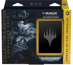 COLLECTOR'S EDITION Warhammer 40k commander decks (FULL FOIL) MTG Multizone: Comics And Games Forces of the Imperium  | Multizone: Comics And Games