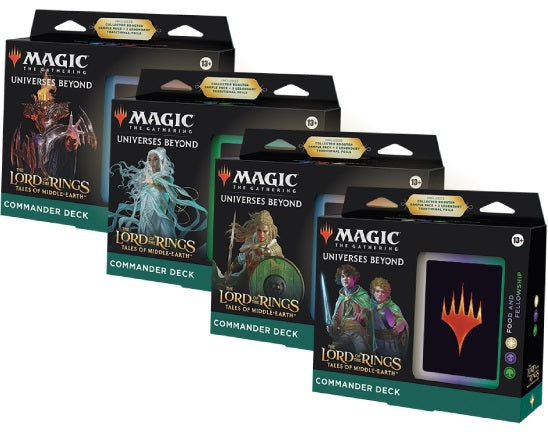 LOTR: TALES OF MIDDLE-EARTH - TOME Commander Deck - | Multizone: Comics And Games