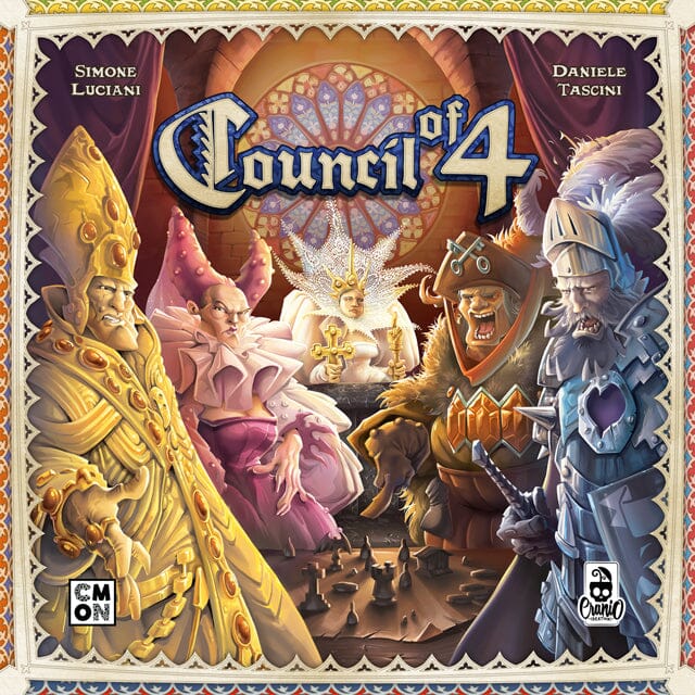 Council of 4 Board game Multizone  | Multizone: Comics And Games